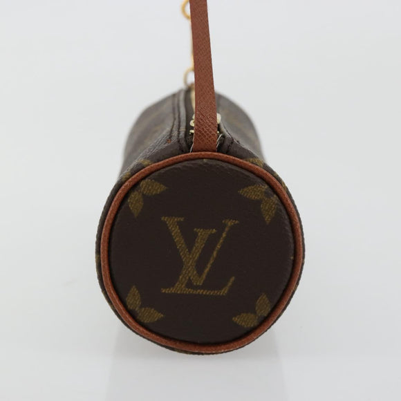 LOUIS VUITTON Monogram Papillon Pouch LV Auth 182698A
