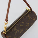 LOUIS VUITTON Monogram Papillon Pouch LV Auth 182698A-6