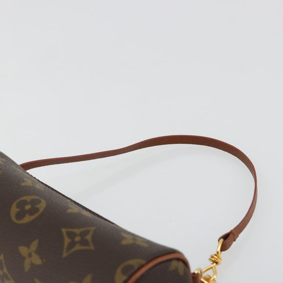 LOUIS VUITTON Monogram Papillon Pouch LV Auth 182698A