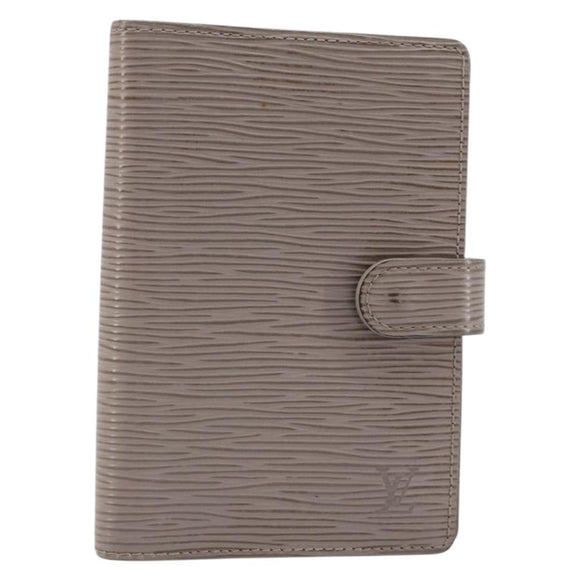 LOUIS VUITTON Epi Agenda PM Day Planner Cover Lilac R2005B LV Auth 182700