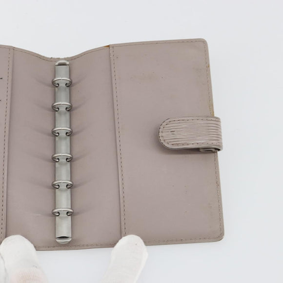 LOUIS VUITTON Epi Agenda PM Day Planner Cover Lilac R2005B LV Auth 182700