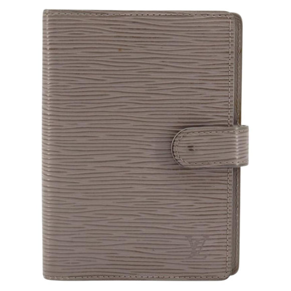LOUIS VUITTON Epi Agenda PM Day Planner Cover Lilac R2005B LV Auth 182700