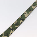 LOUIS VUITTON Monogram Camouflage Ceinture Gürtel 39.4"" Grün LV Auth 182701SM-10