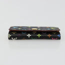LOUIS VUITTON Monogram Multicolor Multicles 4 Key Case Black M93732 Auth 182702-6