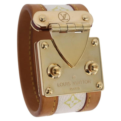LOUIS VUITTON Monogram Multicolor Brass Koala White M65344 LV Auth 182703