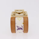 LOUIS VUITTON Monogram Multicolor Brass Koala White M65344 LV Auth 182703-6