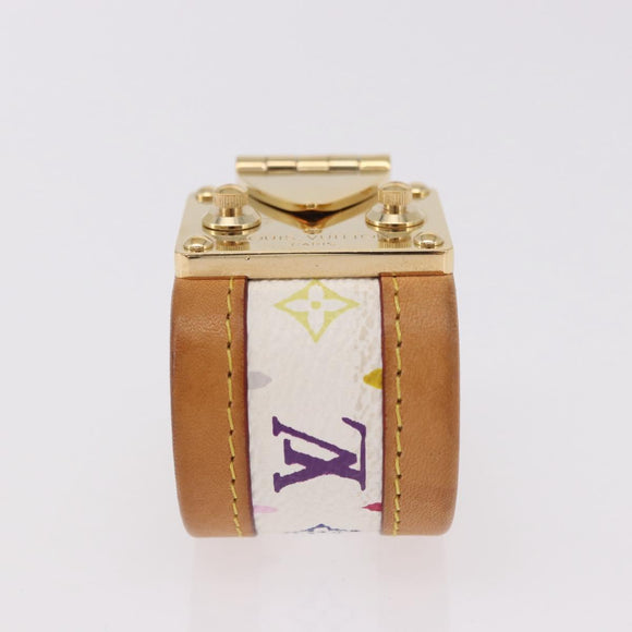 LOUIS VUITTON Monogram Multicolor Brass Koala White M65344 LV Auth 182703