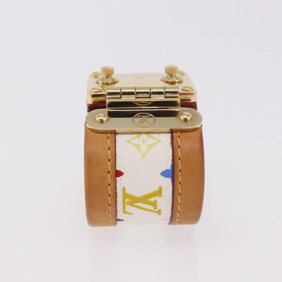 LOUIS VUITTON Monogram Multicolor Brass Koala White M65344 LV Auth 182703