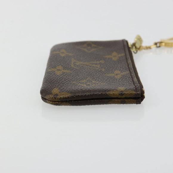 LOUIS VUITTON Monogram Pochette Cles Coin Purse M62650 LV Auth 182706