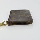 LOUIS VUITTON Monogram Pochette Cles Coin Purse M62650 LV Auth 182706-4