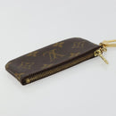 LOUIS VUITTON Monogram Pochette Cles Coin Purse M62650 LV Auth 182706-5