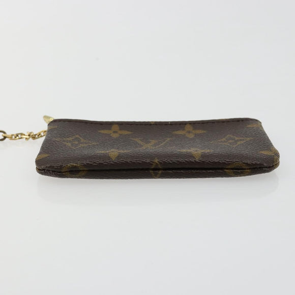 LOUIS VUITTON Monogram Pochette Cles Coin Purse M62650 LV Auth 182706