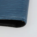 LOUIS VUITTON Epi Agenda PM Day Planner Cover Blue R20055 LV Auth 182707-15