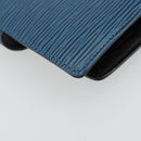 LOUIS VUITTON Epi Agenda PM Day Planner Cover Blue R20055 LV Auth 182707-16