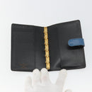 LOUIS VUITTON Epi Agenda PM Day Planner Cover Blue R20055 LV Auth 182707-8