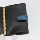 LOUIS VUITTON Epi Agenda PM Day Planner Cover Blue R20055 LV Auth 182707-18