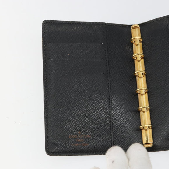 LOUIS VUITTON Epi Agenda PM Day Planner Cover Blue R20055 LV Auth 182707