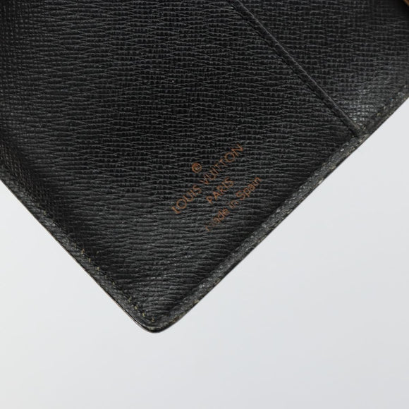 LOUIS VUITTON Epi Agenda PM Day Planner Cover Blue R20055 LV Auth 182707