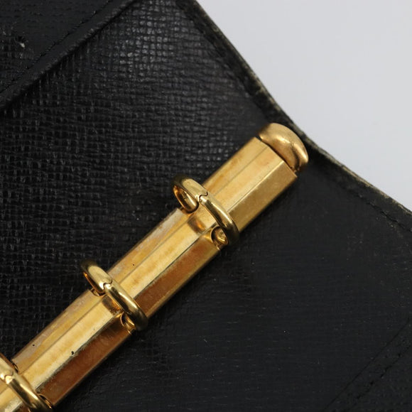 LOUIS VUITTON Epi Agenda PM Day Planner Cover Blue R20055 LV Auth 182707
