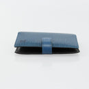LOUIS VUITTON Epi Agenda PM Day Planner Cover Blue R20055 LV Auth 182707-3