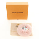 LOUIS VUITTON Bijoux Sack Wild Fur Charm Pink M68450 LV Auth 182710M-11