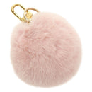 LOUIS VUITTON Bijoux Sack Wild Fur Charm Pink M68450 LV Auth 182710M-4