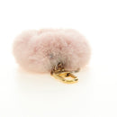 LOUIS VUITTON Bijoux Sack Wild Fur Charm Pink M68450 LV Auth 182710M-8
