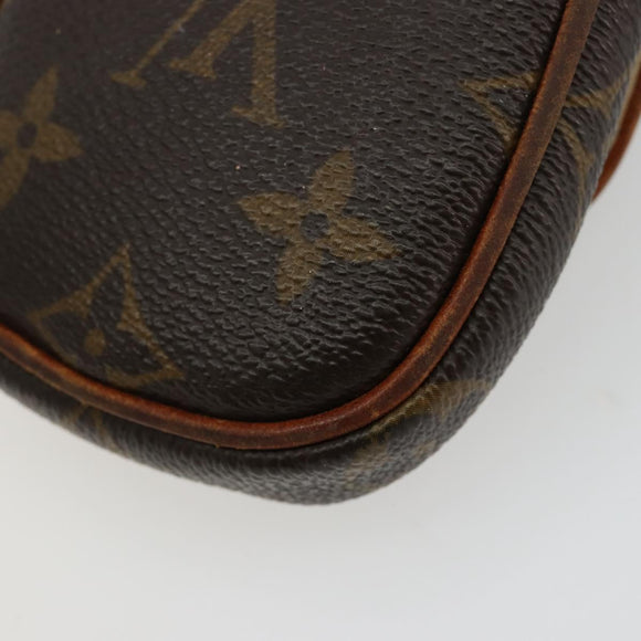 LOUIS VUITTON Monogram Pochette Turum Pouch M60020 LV Auth 182711
