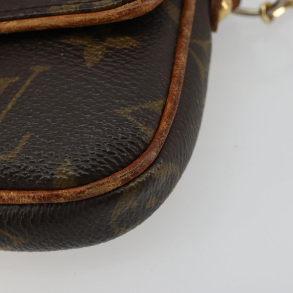 LOUIS VUITTON Monogram Pochette Turum Pouch M60020 LV Auth 182711