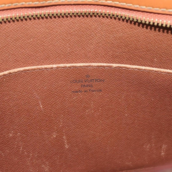 LOUIS VUITTON Epi Pochette Homme Bag Brown Zipangu Gold M52528 LV Auth 182712