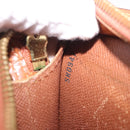 LOUIS VUITTON Epi Pochette Homme Bag Brown Zipangu Gold M52528 LV Auth 182712-12