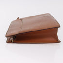 LOUIS VUITTON Epi Pochette Homme Bag Brown Zipangu Gold M52528 LV Auth 182712-4