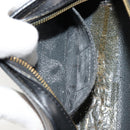 LOUIS VUITTON Epi Dauphine PM Pouch Black M48442 LV Auth 182713-11