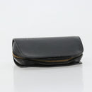 LOUIS VUITTON Epi Dauphine PM Pouch Black M48442 LV Auth 182713-5