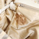 CHANEL Chain Matelasse Shoulder Bag Canvas Gray Gold CC Auth 182717-24