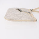 Christian Dior Romantic Pouch PVC White Silver Auth 182718A-4