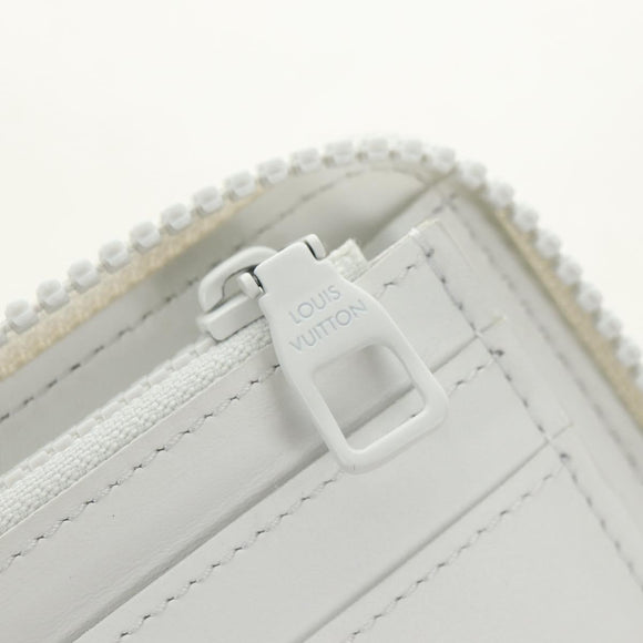 LOUIS VUITTON Taurillon Zippy Wallet Vertical LV Friend M80337 LV Auth 182719M