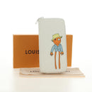 LOUIS VUITTON Taurillon Zippy Wallet Vertical LV Friend M80337 LV Auth 182719M-12