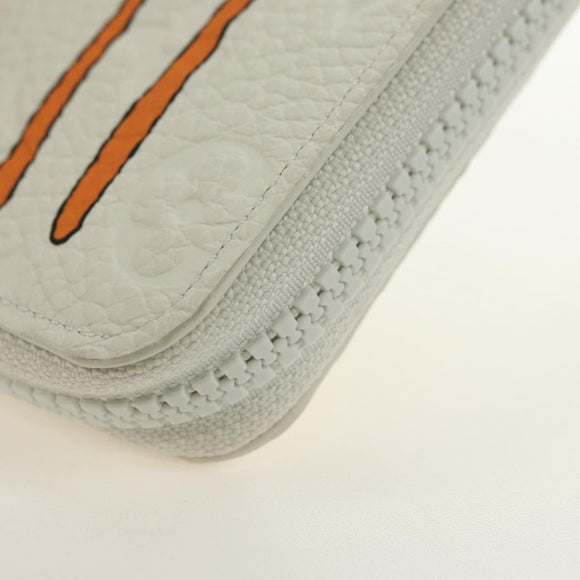 LOUIS VUITTON Taurillon Zippy Wallet Vertical LV Friend M80337 LV Auth 182719M