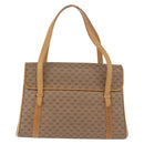 GUCCI Micro GG Supreme Hand Bag PVC Beige Gold 000 46 4857 Auth 182722-2