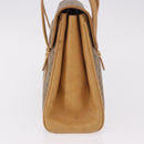 GUCCI Micro GG Supreme Hand Bag PVC Beige Gold 000 46 4857 Auth 182722-3