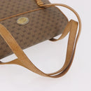 GUCCI Micro GG Supreme Hand Bag PVC Beige Gold 000 46 4857 Auth 182722-7