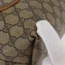 GUCCI GG Supreme Web Sherry Line Tote Bag PVC Beige 39 02 003 Auth 182725-12