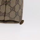 GUCCI GG Supreme Web Sherry Line Tote Bag PVC Beige 39 02 003 Auth 182725-7