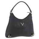 GUCCI Abbey Shoulder Bag Leather Black Gold 130737 Auth 182726SAV-1