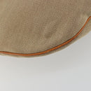 GUCCI Sherry Line Shoulder Bag Canvas Beige Silver 114871 Auth 182727-14