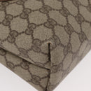 GUCCI GG Supreme Web Sherry Line Tote Bag PVC Beige Gold 002 58 6487 Auth 182729-10