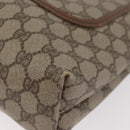 GUCCI GG Supreme Web Sherry Line Tote Bag PVC Beige Gold 002 58 6487 Auth 182729-11