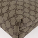 GUCCI GG Supreme Web Sherry Line Tote Bag PVC Beige Gold 002 58 6487 Auth 182729-13