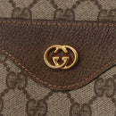 GUCCI GG Supreme Web Sherry Line Tote Bag PVC Beige Gold 002 58 6487 Auth 182729-14